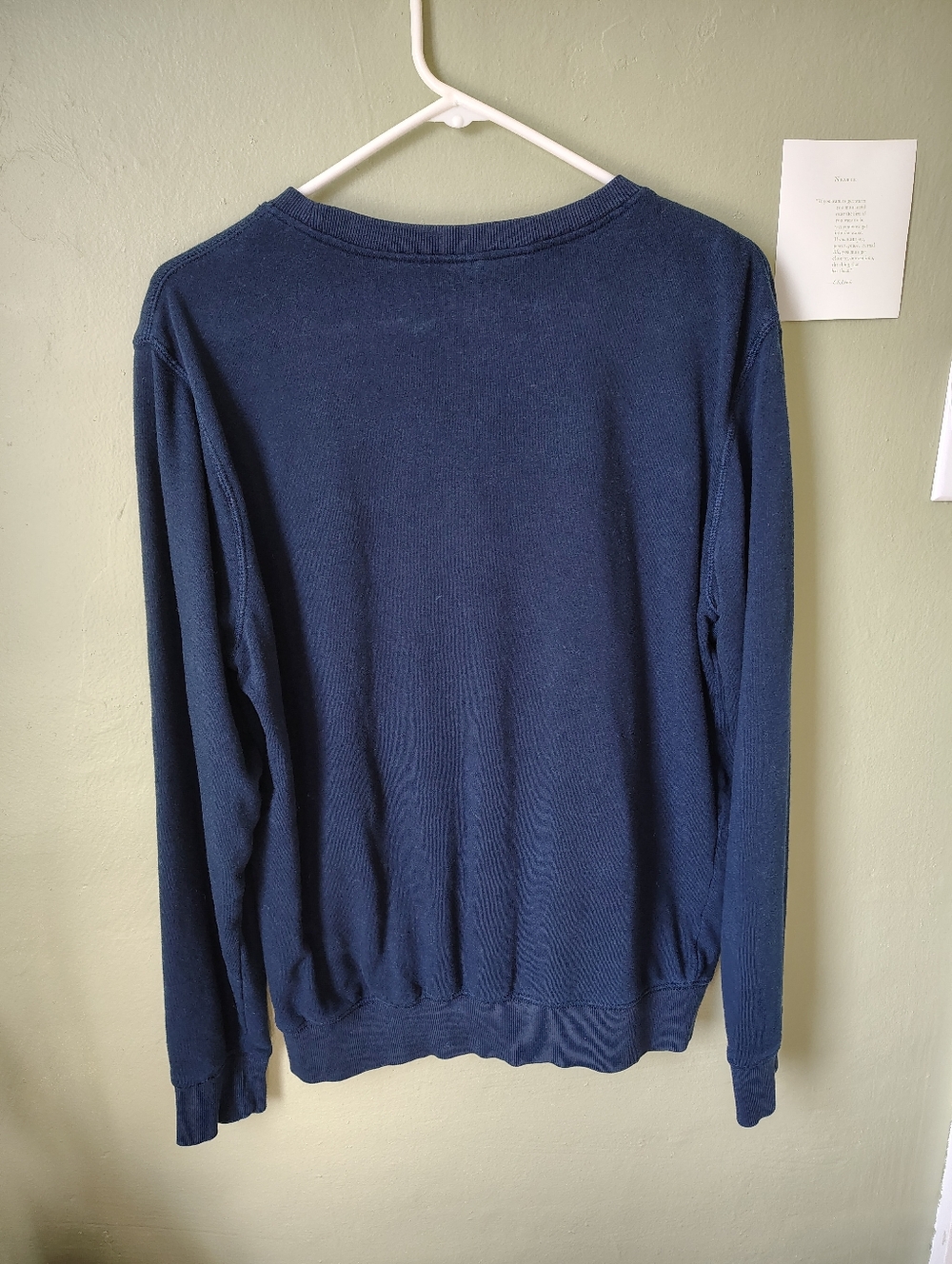H&M Divided Basics Women's Medium Dark Blue Sweatshirt - Picture 5 of 6